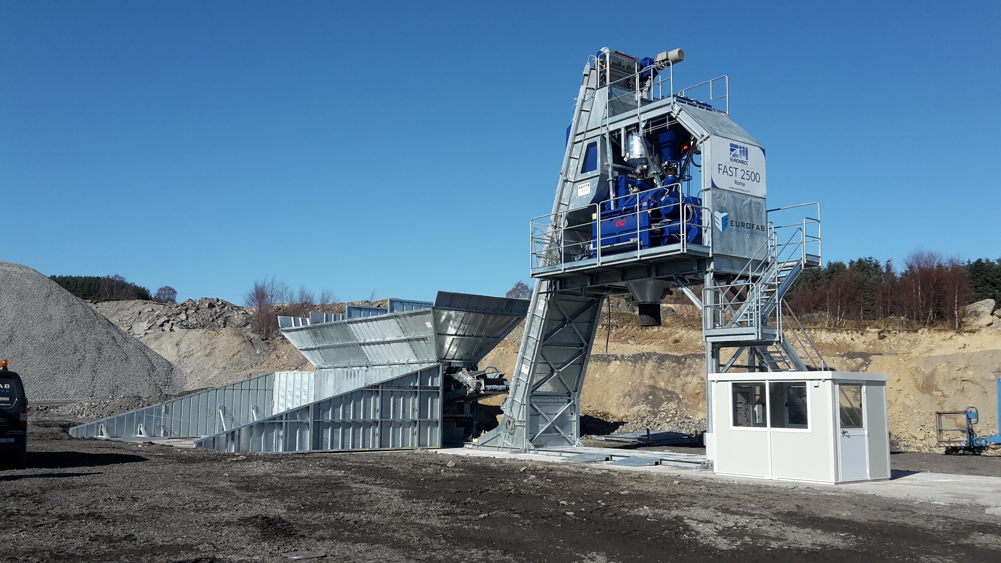 Semi-Mobile Batching Plant