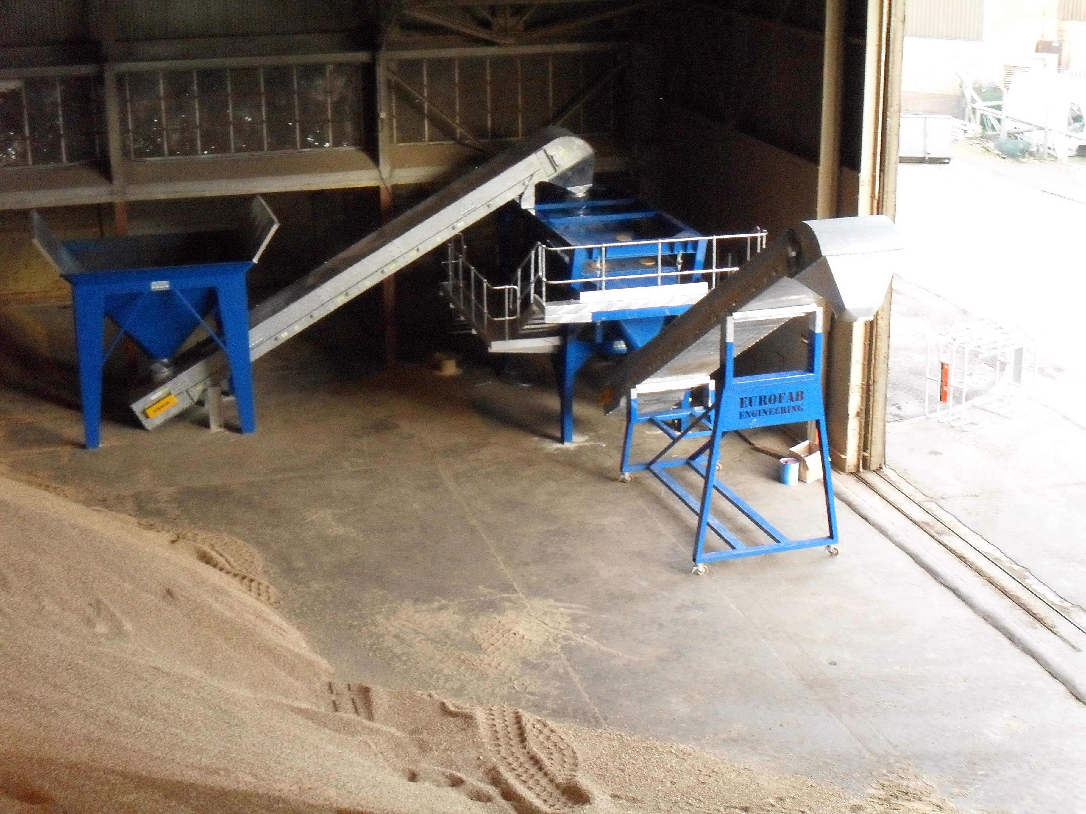 Wood Pellet Screener